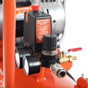 Компрессор поршневой Patriot WO 100-440 безмасляный 440л/мин 100л 2500Вт оранжевый/черный от магазина РЭССИ