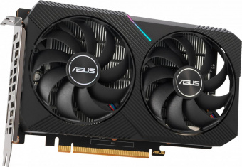 Видеокарта Asus PCI-E 4.0 DUAL-RX6400-4G AMD Radeon RX 6400 4096Mb 64 GDDR6 2039/16000 HDMIx1 DPx1 HDCP Ret от магазина РЭССИ