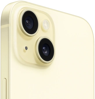 Смартфон Apple A3092 iPhone 15 256Gb желтый моноблок 3G 4G 2Sim 6.1" 1179x2556 iOS 17 48Mpix 802.11 a/b/g/n/ac/ax NFC GPS GSM900/1800 TouchSc Protect от магазина РЭССИ
