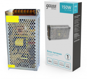 Блок питания Gauss Basic для лен.светод. серый (BT506) от магазина РЭССИ