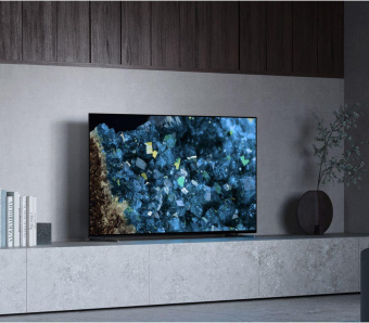 Телевизор OLED Sony 55" XR-55A80L BRAVIA титановый черный 4K Ultra HD 60Hz DVB-T DVB-T2 USB WiFi Smart TV от магазина РЭССИ