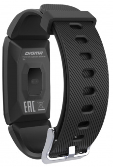 Смарт-браслет Digma Force C8 TFT корп.:черный рем.:черный (C8B) от магазина РЭССИ