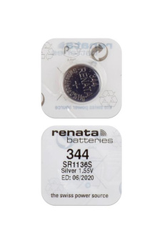 Элемент питания RENATA SR1136S    344 (0%Hg), опт.упак. 10 шт от магазина РЭССИ
