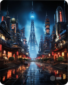 Коврик для мыши Cactus City 300x250x3мм (CS-MPC-D05M) от магазина РЭССИ