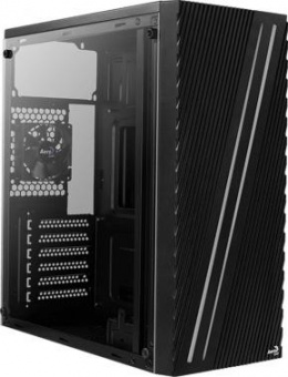 Корпус Aerocool Streak-A-BK-v1 черный без БП ATX 1x80mm 2xUSB2.0 1xUSB3.0 audio от магазина РЭССИ