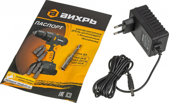 Дрель-шуруповерт Вихрь ДА-18Л-2КУ/Б аккум. патрон:быстрозажимной (кейс в комплекте) (72/14/23) от магазина РЭССИ