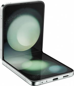 Смартфон Samsung SM-F731B Galaxy Z Flip 5 5G 512Gb 8Gb мятный раскладной 3G 4G 1Sim 6.7" 1080x2640 Android 13 12Mpix 802.11 a/b/g/n/ac/ax NFC GPS GSM900/1800 GSM1900 TouchSc Protect от магазина РЭССИ