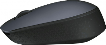 Мышь Logitech M170 черный/темно-серый оптическая (1000dpi) беспроводная USB для ноутбука (2but) от магазина РЭССИ