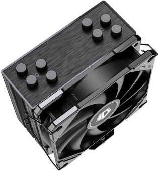 Устройство охлаждения(кулер) ID-Cooling SE-224-XTS BLACK Soc-AM4/1151/1200/1700 4-pin 29dB Al+Cu 650gr Ret от магазина РЭССИ