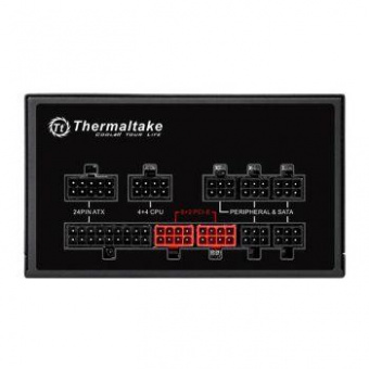 Блок питания Thermaltake ATX 750W SMART PRO RGB 80+ bronze (24+4+4pin) APFC 140mm fan color LED 9xSATA Cab Manag RTL от магазина РЭССИ