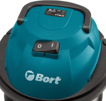 Строительный пылесос Bort BSS-1215-Aqua 1250Вт (уборка: сухая/влажная) серый от магазина РЭССИ