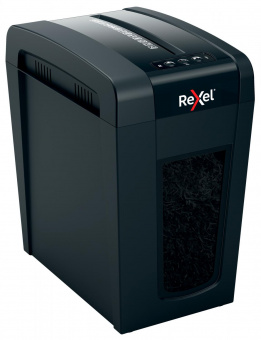 Шредер Rexel Secure X10-SL черный (секр.P-4) перекрестный 10лист. 18лтр. скрепки скобы от магазина РЭССИ