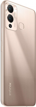 Смартфон Infinix X6816D Hot 12 Play NFC 64Gb 4Gb золотистый моноблок 3G 4G 2Sim 6.82" 720x1612 Android 11 13Mpix 802.11 b/g/n/ac NFC GPS GSM900/1800 GSM1900 TouchSc FM microSD max512Gb от магазина РЭССИ