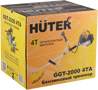 Триммер бензиновый Huter GGT-2000 4ТА 2000Вт неразбор.штан. реж.эл.:леска/нож от магазина РЭССИ