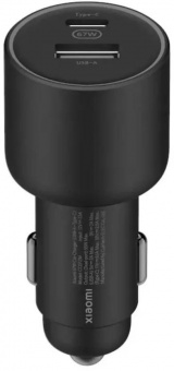 Автомобильное зар./устр. Xiaomi BHR6814GL 67W 6.1A (PD) USB-C/USB-A универсальное черный от магазина РЭССИ