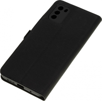 Чехол (флип-кейс) DF для Xiaomi Poco M3 poFlip-03 черный (DF POFLIP-03 (BLACK)) от магазина РЭССИ
