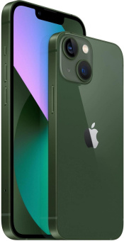 Смартфон Apple A2633 iPhone 13 128Gb 4Gb альпийский зеленый моноблок 3G 4G 1Sim 6.1" 1170x2532 iOS 16 12Mpix 802.11 a/b/g/n/ac/ax NFC GPS GSM900/1800 GSM1900 TouchSc Protect от магазина РЭССИ