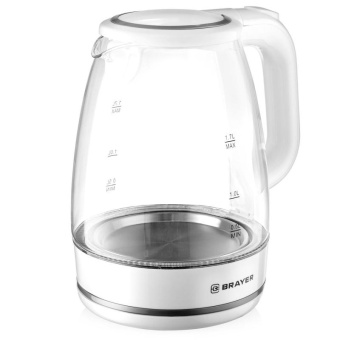 Электрический чайник BRAYER 2200 Вт 1.7 л BR1030WH от магазина РЭССИ