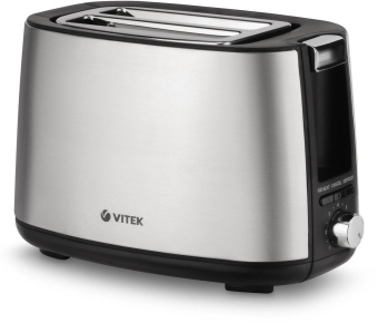 Тостер Vitek VT-7170 750Вт черный/стальной от магазина РЭССИ
