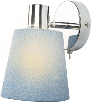 Светильник Hiper Sandra H113-1 настен. голубой/хром от магазина РЭССИ