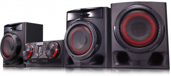 Минисистема LG XBOOM CJ45 черный 720Вт CD CDRW FM USB BT от магазина РЭССИ