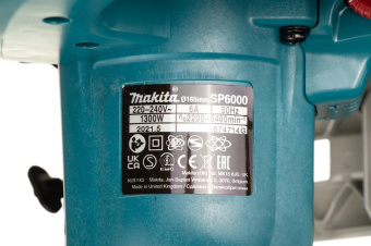 Циркулярная пила (дисковая) Makita SP6000J 1300Вт (ручная) D диска.:165мм от магазина РЭССИ