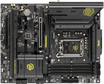 Материнская плата MSI MAG B860 TOMAHAWK WIFI Soc-1851 Intel B860 4xDDR5 ATX AC`97 8ch(7.1) 5Gigabit RAID+HDMI+DP от магазина РЭССИ