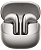 Гарнитура вкладыши Xiaomi Buds 5 M2341E1 серый беспроводные bluetooth в ушной раковине (BHR8116GL) от магазина РЭССИ
