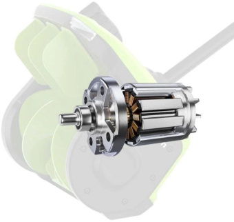 Снегоуборщик электр. Greenworks GD40SS2 1.4кВт от магазина РЭССИ