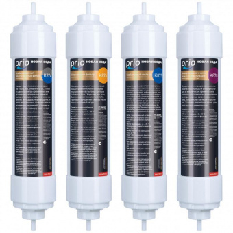 Комплект картриджей Prio Новая Вода K687 для проточных фильтров (упак.:4шт) от магазина РЭССИ