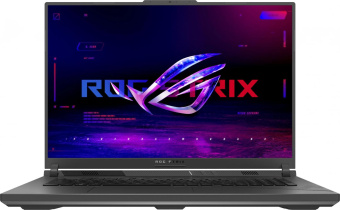 Ноутбук Asus ROG Strix G18 G814JVR-N6045 Core i9 14900HX 16Gb SSD1Tb NVIDIA GeForce RTX4060 8Gb 18" IPS WQXGA (2560x1600) noOS grey WiFi BT Cam (90NR0IF6-M00210) от магазина РЭССИ