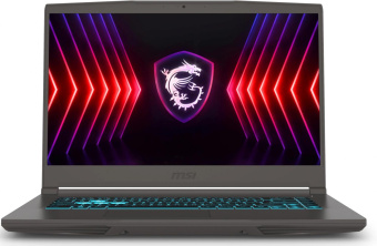 Ноутбук MSI Thin B12UCX-2633XRU Core i5 12450H 16Gb SSD512Gb NVIDIA GeForce RTX 2050 4Gb 15.6" IPS FHD (1920x1080) Free DOS grey WiFi BT Cam (9S7-16R831-2633) от магазина РЭССИ