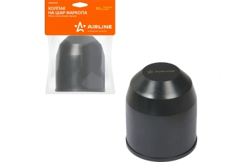 Колпак на шар фаркопа 50 мм пластиковый черный Airline AEBA005 от магазина РЭССИ