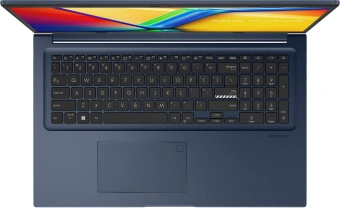 Ноутбук Asus Vivobook 17 X1704VA-AU321 Core 5 120U 16Gb SSD1Tb Intel Graphics 17.3" IPS FHD (1920x1080) noOS blue WiFi BT Cam (90NB13X2-M002V0) от магазина РЭССИ