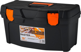 Ящик для инстр. Blocker Master BR6003 1отд. черный/оранжевый (BR6003ЧРОР) от магазина РЭССИ