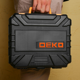 Дрель-шуруповерт Deko DKCD20FU-Li аккум. патрон:быстрозажимной (кейс в комплекте) (063-4178) от магазина РЭССИ