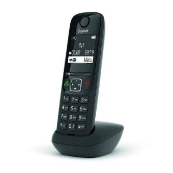 Трубка доп. Dect Gigaset AS690HX черный для AS690 от магазина РЭССИ