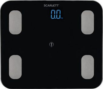 Весы напольные электронные Scarlett SC-BS33ED46 макс.150кг черный от магазина РЭССИ