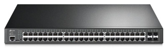 Коммутатор TP-Link TL-SG3452P 48G 4SFP 48PoE+ 384W управляемый от магазина РЭССИ