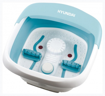 Гидромассажная ванночка для ног Hyundai H-FB4551 60Вт белый/бирюзовый от магазина РЭССИ