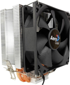Устройство охлаждения(кулер) Aerocool Verkho 3 Soc-AM5/AM4/1151/1200/1700 черный 4-pin 15-24dB Al+Cu 120W 530gr Ret от магазина РЭССИ