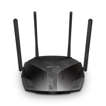 Роутер беспроводной Mercusys MR80X AX3000 10/100/1000BASE-TX черный от магазина РЭССИ