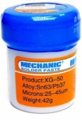 Паяльная паста MECHANIC XG-50 Sn63Pb37 42g(25 грамм)