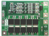 Модуль защиты Li-Ion аккумуляторов BMS  3S 60A Enhanced 12,6V 3S08) FUT Arduino совместимый