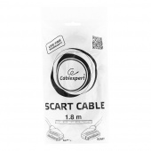 Кабель аудио/видео Cablexpert CCV-518 SCART / SCART 21pin 1.8м