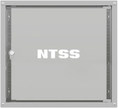 Шкаф коммутационный NTSS LIME (NTSS-WL15U5545GS) настенный 15U 550x450мм пер.дв.стекл несъемн.бок.пан. 30кг серый