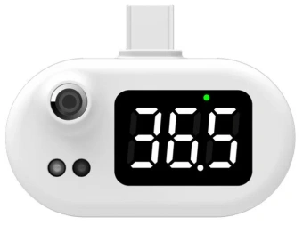 Инфрокрасный термометр для смартфона model: K8 Lightning 32~42 С 
