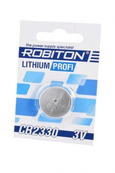 Элемент питания ROBITON PROFI R-CR2330-BL1 CR2330 BL1